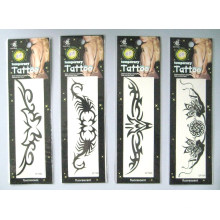 Etiqueta engomada del tatuaje fluorescente BJ-Tos-004